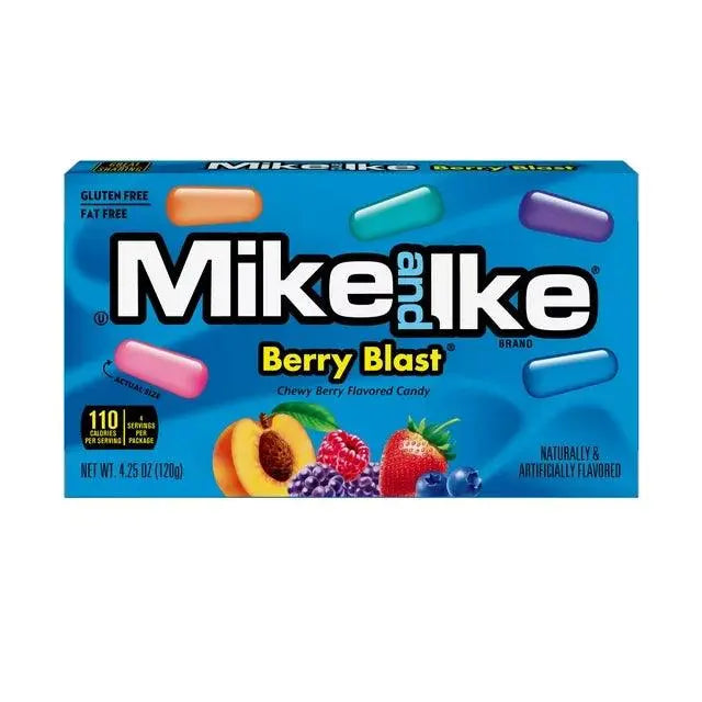 Kutija bombona Mike and Ike Berry Blast, bobičasti okus, bez glutena