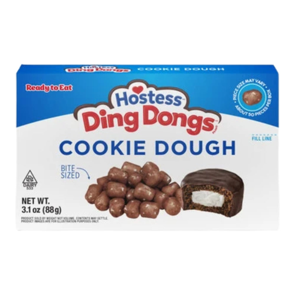 Kutija Hostess Ding Dongs cookie dough zalogaja 88 g