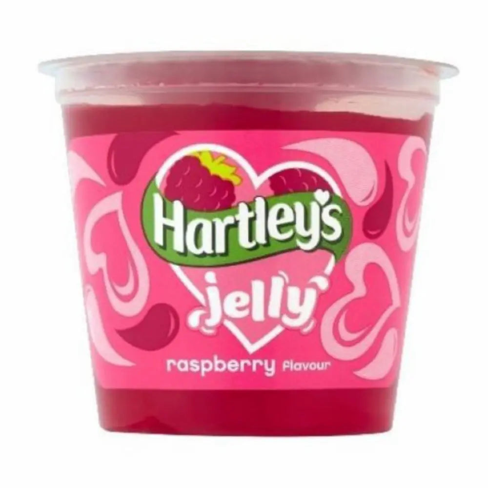 Hartleyjevi žele od maline u plastičnoj čaši, 125 g, crveno-ružičasta etiketa