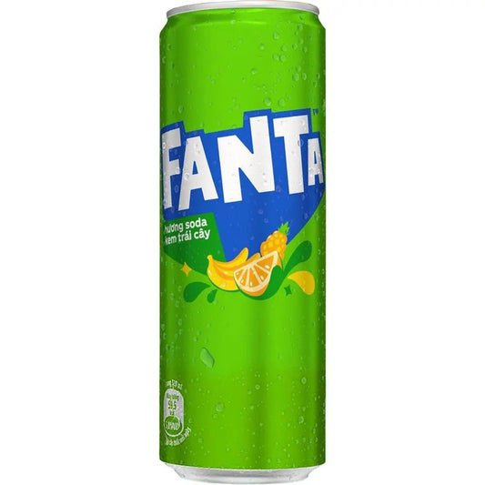 Fanta voćni krem-soda u zelenoj limenci od 320 ml